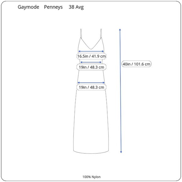 Gaymode JC Penneys Ivory Cream Lace Accent Gown Lingerie Slip Dress 38 - Picture 13 of 13